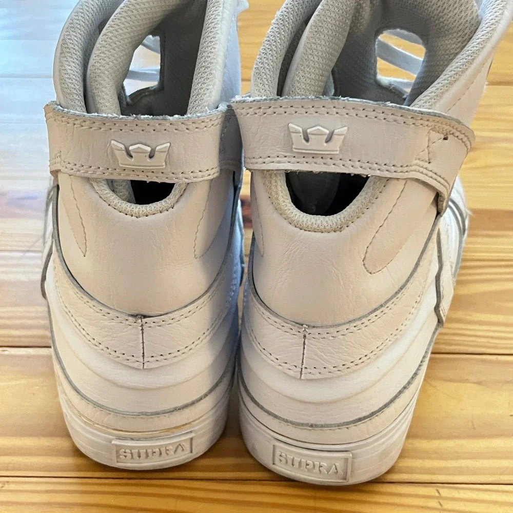 Supra Skytop II Chad Muska 002 Mens 10 White Leather High Top Sneakers S01060 - Picture 12 of 16